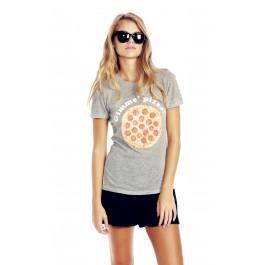 Wildfox Couture Gimme Pizza Tourist Crewneck Tee