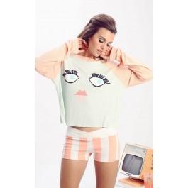 Wildfox Couture Bat Them Lashes Luca Crop