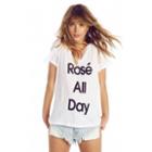 Wildfox Couture Ros All Day Easy V-neck Tee