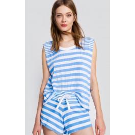 Wildfox Couture Mixed Stripe Cutie Short