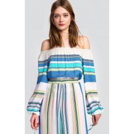 Wildfox Couture Boardwalk Stripe Marietta Top