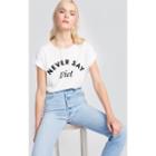 Wildfox Couture Never Say Diet Manchester Tee
