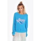 Wildfox Couture We Don't Cry Baggy Beach Jumper