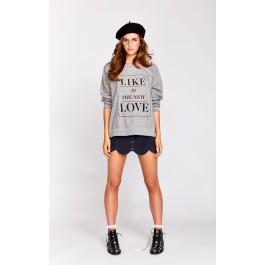 Wildfox Couture Like Button Kim's Sweater