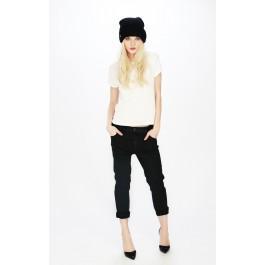 Wildfox Couture Marissa Baggy Boyfriend Jeans In Shale