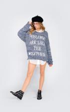 Wildfox Couture Feelings Junior Sweater