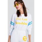 Wildfox Couture I've Got Sunshine Baggy Beach Jumper