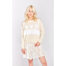 Wildfox Couture Collegiate Hearts Sloan Sweatshirt