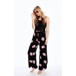 Wildfox Couture Pink Daisy Palazzo Pants