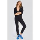 Wildfox Couture Multi-colored Heart Embroidery Jack Jogger