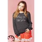 Wildfox Couture Pass The Wine Baggy Beach Jumper