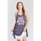 Wildfox Couture How About Never Wrecked Tank