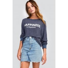 Wildfox Couture Happines Is Expensive Baggy Beach Jumper