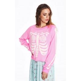 Wildfox Couture Mermaid X-ray Monte Crop