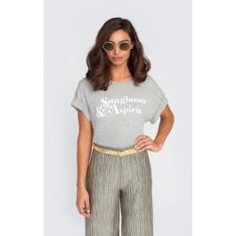Wildfox Couture Sunglasses And Aspirin Sonic Tee