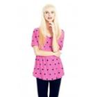 Wildfox Couture Little 80's Hearts Material Tee