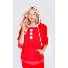 Wildfox Couture Santa's Helper Cuddles Holiday Hoodie