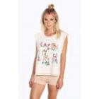 Wildfox Couture Forest Paperdolls Barback Tank