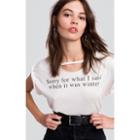 Wildfox Couture Sorry For What I Said Rivo Tee