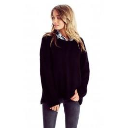 Wildfox Couture Essentials Chunky Knit Roadie Sweater