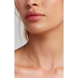 Wildfox Couture Leenabell 14k Rose Arrow Necklace