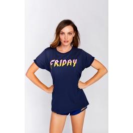 Wildfox Couture Heavy Metal Friday Heights Crew Tee