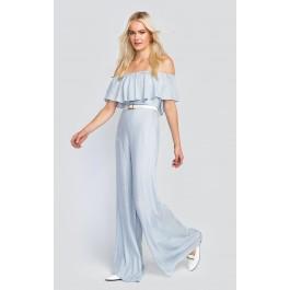 Wildfox Couture Chambray Stripe Harlow Jumpsuit
