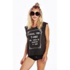 Wildfox Couture Cramped Wings Barback Tank