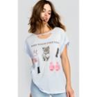 Wildfox Couture Who Needs Friends? Rivo Tee