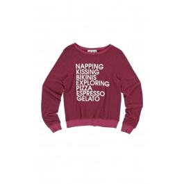 Wildfox Couture Favorite Things Baggy Beach Jumper