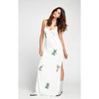 Wildfox Couture Cactus Flower Side Button Dress