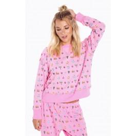 Wildfox Couture Pixelated Emojis Sloan Sweater