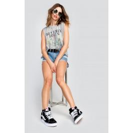Wildfox Couture Beverly Hills Botanicals Destroyed Chad Tank