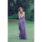 Wildfox Couture Purple Floral Hampton Dress
