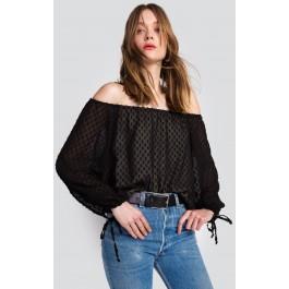 Wildfox Couture Miami Dot Marietta Top