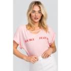 Wildfox Couture Double Feature Rivo Tee