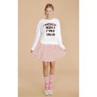 Wildfox Couture Sailors Mouth Oversized Sweatshirt