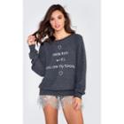 Wildfox Couture Do You Have Wifi? Baggy Beach Jumper