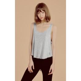 Wildfox Couture Essentials Hiker Tank In Heather Jersey