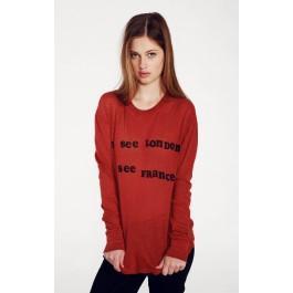 Wildfox Couture Off To Europe Walk Of Shame Tee