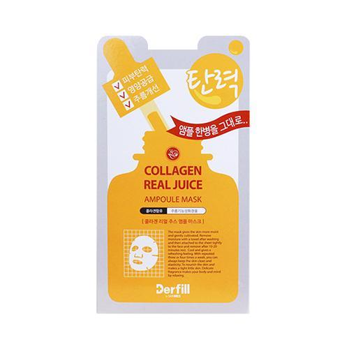 Derfill Collagen Real Juice Ampoule Mask 1sheet