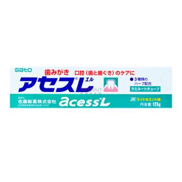 Sato Acess L Japanese Toothpaste For Oral (teeth & Gums) Care 125g
