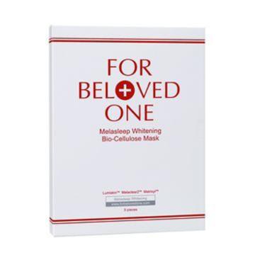 For Beloved One Melasleep Whitening Bio Cellulose Mask 3sheets