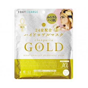 Kiyora 1 Day Charge Hydrogel Mask 24k Gold 1sheet