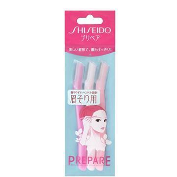 Shiseido Prepare Eyebrow Razor 3pcs