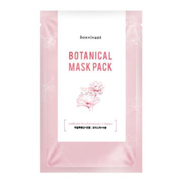 Bonvivant Botanical Mask Pack Sodium Hyaluronate + Lotus 1sheet