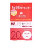 Sosu Hanmi Placenta Face Mask 20sheets