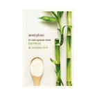 Innisfree It S Real Squeeze Mask Bamboo Mask 1sheet