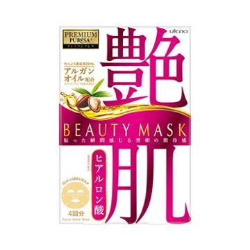 Utena Premium Beauty Acid Mask Hyaluronic Acid 4sheets