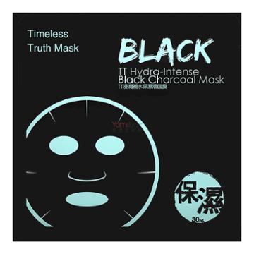 Timeless Truth Mask Tt Hydra-intense Black Charcoal Maks 8pcs